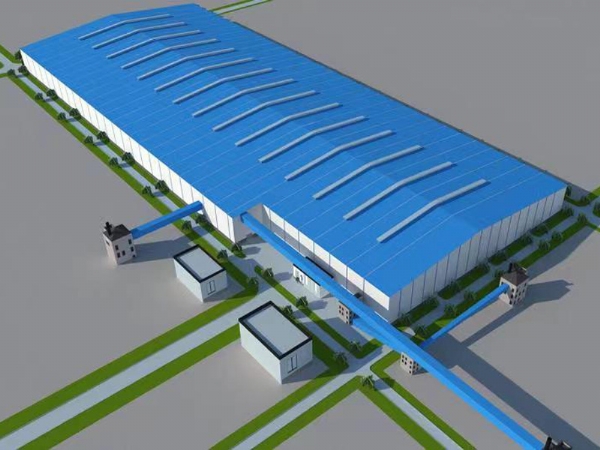 滨州市邹平县广富集团焦化公司网架